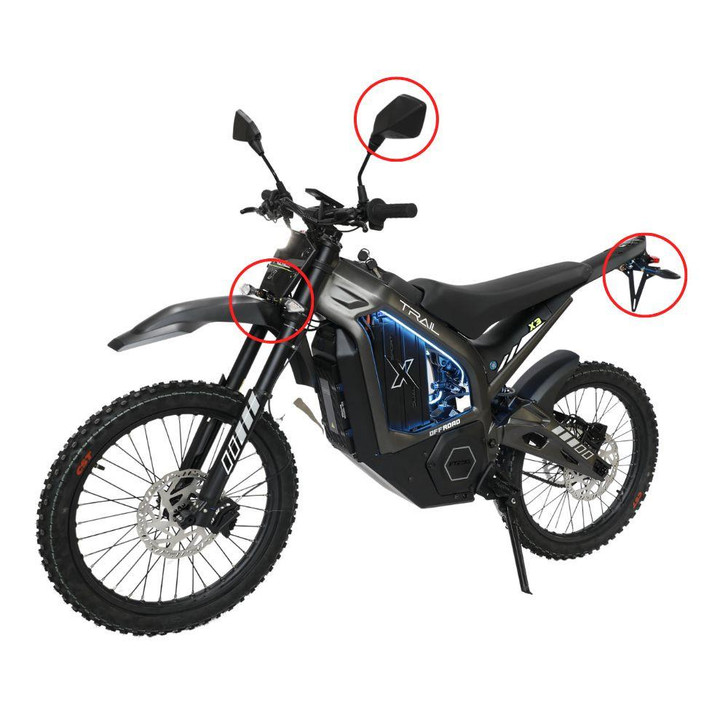  Vtron Street Kit for Trail X3 / X6  Electric Dirt Bike 