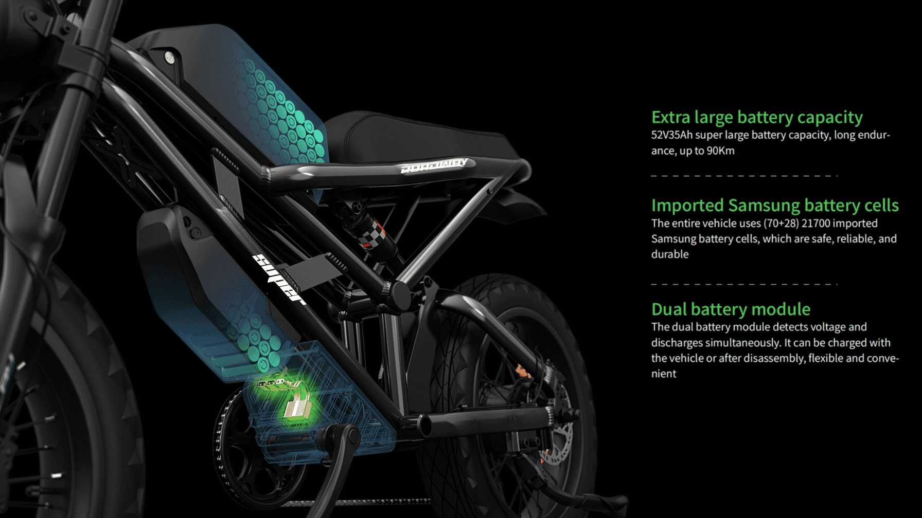 VTRON ROADWAY ELECTRIC BIKE 750W