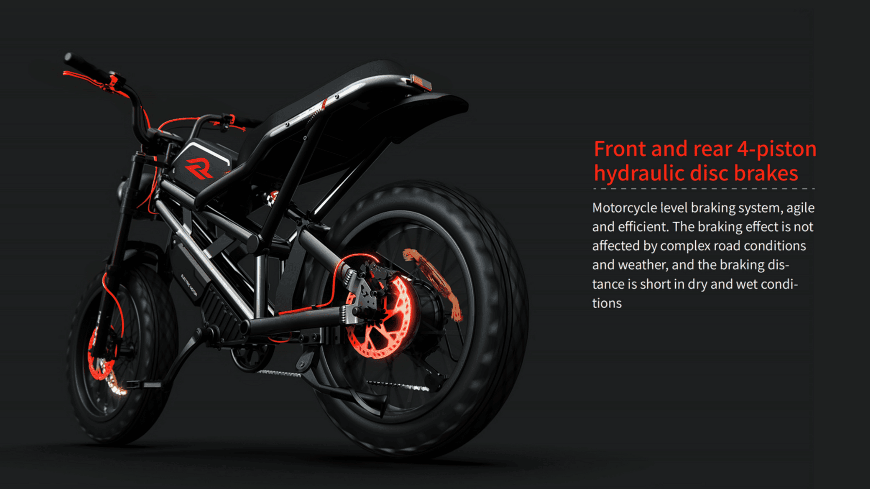 VTRON ROADWAY ELECTRIC BIKE 750W